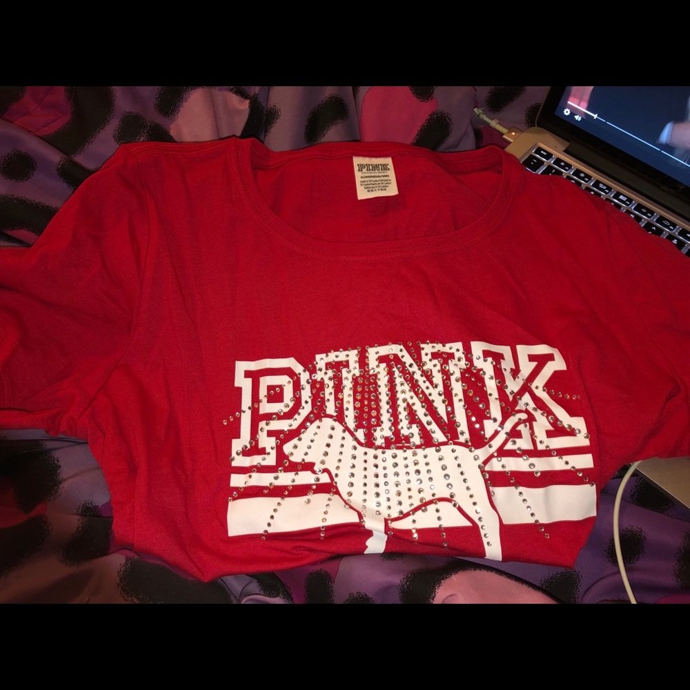 Brand new VS PINK short sleeve tee